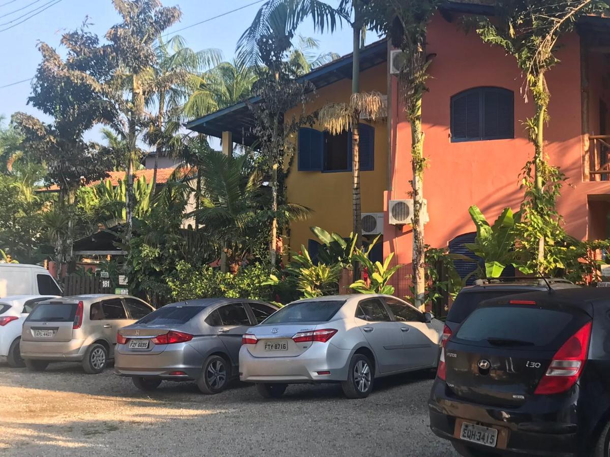 Pousada Canto Do Dado Praia De Itamambuca Ubatuba Exteriör bild