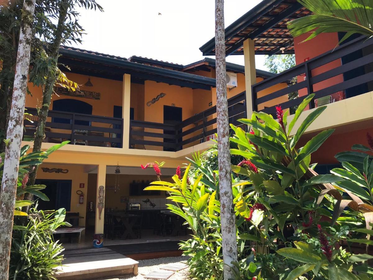 Pousada Canto Do Dado Praia De Itamambuca Ubatuba Exteriör bild